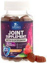 Joint Support Gummis Glucosamine Plus Vitamin E - Nature's Joint Support Supplement für schädliche Störungen für Rücken, Knie und Hände - Cartilage & Joint Health & Flexibilität Support - 60 Gummis