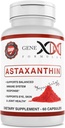 GENEX 12mg Astaxanthin Softgels (60 Kapseln) Natürliches Antioxidans für Augen-, Haut- und Gelenkgesundheit und Immununterstützung - Glutenfrei, Non-GMO (60 Tage Versorgung)