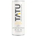TATU Ready-To-Drink Protein Infused Water Lemon Ginger 24 Pack. 15 Gramm Molkeproteinisolat, 0 Gramm Zucker, nur 60 Kalorien. Lemon Ginger und Orange Mango. Glutenfrei, Laktose frei.