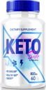 Keto Side Capsules, Premium-Ergänzung zur Unterstützung von Active Lifestyle, All- Natural Keto-Unterstützung, um Fit und gesunden Körper, KetoSide Detox Pills Bewertungen (60 Kapseln)