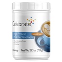Celebrate Vitamins High Protein Meal Replacement Shake, 27 g Protein Powder, 6 g Fiber, Für Post-Bariatric Surgery Patienten, Caramel Latte, 15 Portionen