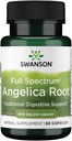 Swanson Full Spectrum Angelica Root 400 Milligramme 60 Kapseln