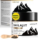 Shilajit Resin, Himalayan Shilajit Organic - 600mg Potency Gold Grade, Shilajit für Männer & Frauen mit 85+ Trace Minerals & Fulvic Acid, für Energie, Immunität & Stärke, 83 Servieren (50g)