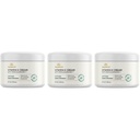 Crema di vitamina K di Swanson con Menaquinone-7 - Crema per occhi per aiutare a minimizzare l'apparizione di cerchi scuri sotto gli occhi - Crema topica per aiutare Nourish e illuminare la pelle - (2 Fl Oz) (3 Pack)