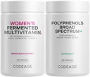 Codeage Immununterstützung Multivitamin für Frauen + Antioxidantien Bundle