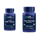 Life Extension Advanced Milk Thistle 120 Softgels und Zwei-Per-Day High Potency Multi-Vitamin & Mineral 120 Tabletten Bundle