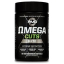 PMD Sports Omega Cuts Elite Fat Loss-Muscle Defining Formula - Omega Fatty Acids, MCT's und CLA für Muskeldefinition und Wartung - Keto Friendly für Frauen und Männer - Stimulant Free (90 Softgels)