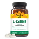 COUNTRY LIFE VITAMINS L-Lysine 1000 Mg mit B-6, 2.5 Pfund