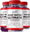 NutraRize (3 Pack) Deep Water Ultimate Male Gummies - Official Deep Water Male Essentials, Premium Deepwater Ultimate Gummies für Männer, Deep Water Ultimate Männlich Gummy, Performance Review (180 Gummis)