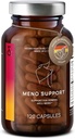 CLAV Meno Balance - Menopause Unterstützung - mit Wild Yam Root, Red Clover, Sibirische Rhubarb - Hot Flash Relief, Mood Swings & Muti-Symptom Support -120 Kapseln