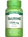 Nature's Truth Taurine Supplement | 1500mg | 90 Kapseln | Non-GMO & Gluten Free Amino Acid Supplement