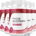 IDEAL PERFORMANCE (5 Pack) Cognigence Focus Nootropic Memory Booster Ergänzung Pillen (300 Kapseln)