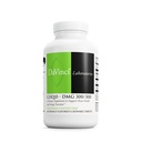 DAVINCI Labs CoQ10 - DMG 300/300 - Unterstützt Herzgesundheit und Energiefunktion* - Nahrungsergänzung mit Coenzym Q10 & Vitamin E - Vegetarisch - Glutenfrei - 60 Orange Flavored Chewable Tablets