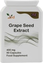 Ved OPC Grape Seed Extract Kapseln, Min. 95% oligomere Proanthocyanidine,400 mg 90 Vegan Kapsel (3 Monate Versorgung)