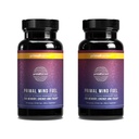 2 Pack, Primal Mind Fuel Brain Booster für Fokus, Energie, Klarheit, Gedächtnis Gehirn Gesundheit 30 Kapseln Nootropics Gehirn Unterstützung Ergänzung für Männer und Frauen