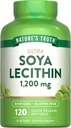 Nature's Truth Ultra SOYA Lecithin 1200 mg, 120 Count (Pack von 1)