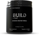 Build + GAA, für Muskelaufbau und -gewinnung, Himbeere Limonade, Patent Pending GAA + Kreatin Monohydrat, verbessert Stärke, Leistung und Muskelwachstum - Kreatin, GAA, Betaine - 30 Servietten