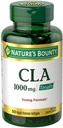 Nature's Bounty Tonalin Pillen und Nahrungsergänzung, Ernährung und Körperunterstützung, 1000 mg, 50 Rapid Release Softgels