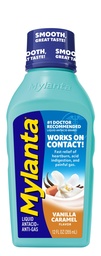 Mylanta Heartburn and Gas Relief, flüssige Antacid, Vanilla Caramel Flavor, 12 flüssige Unze
