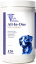 Hunde-Multivitamin-Käse (120 Weichkäse) - All-in-One-Vitamine für Hunde aller Altersgruppen, Größen & Rassen | Unterstützt Immunität, Verdauungsgesundheit, Haut, Fleisch Gelenkgesundheit mit Glucosamin, Omega-Fettsäuren