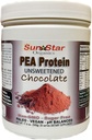 Pea Protein Powder - Unsweetened - Schokolade mit Kakaopulver & Vanille-Bohnen - Sojafrei, Non-GMO 17.6 oz