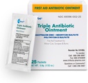 Globe (25 Pack Triple Antibiotic Ointment Single Packet, Erste Hilfe Kit für Minor Scratches, Wounds, Cuts, and Burns, Verhindert Infektion, Aktive Inhaltsstoffe im Vergleich zu führender Marke, Reisegröße, 0.9g