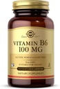 Solgar Vitamine B6 100 mg, 250 capsules végétales