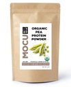 Certified Organic US Grown Pea Protein I 80% I Batch Tested für Heavy Metals I 3 LBS I Packaged Daily