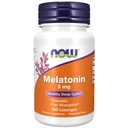 JETZT Nahrungsergänzungsmittel, Melatonin 3 mg, Free Radical Scavenger*, Healthy Sleep Cycle*, 180 Chewable Lozenges