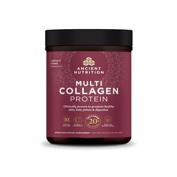 Antike Ernährung Collagen Peptide Pulver, Multi Collagen Protein, Frauen & Männer, Vitamin C, Probiotika, hydrolysiertes Collagen, Unterstützt Haut, Gelenke, Gut Health, Unflavored, 60 Servietten