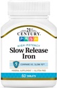 21st Century Slow Release Eisen Tabletten, 60 Count PACK OF 2 - Verpackung Mai Vary