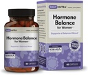 Hormon Balance - Frauen Serotonin Supplement - KSM-66 Ashwagandha, Dong Quai, Chaste Tree Berry, Rhodiola, & Cocoa Bean Extract - für weibliche Hormone, PMS, Menopause (60 Kapseln)