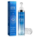 5% Caffeine Peptide Eye Serum, Under Eye Roller Cream for Dark Circles, Puffiness, Taschen unter Augen - 360° Massage Kugelcreme für Falten, Fine Lines und Firming (Blau)
