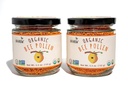 Greenbow Organic Bee Pollen - 100% USDA Certified Organic, Non-GMO, Pure, & Natural Bee Pollen - Superfood mit Proteinen, Vitaminen & Minerals - Kosher Certified, Gluten Free -155g x 2 Jars