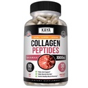 Kaya Naturals Multi Collagen Peptides Complex Powder für Frauen und Männer, Typen I, II, III, V & X | 60 Zählkapseln