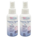 SkinSmart Eczema Spray für Babys und Kleinkinder, Entfernt Bakterien so Haut kann heilen, 4 Unze Spray (Pack von 2) Safe für Delicate und Raw Skin