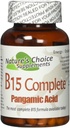 Nature's Choice Supplements B15 Complete Extra Strength, Pangamic Acid, mit TMG&DMG 500mg 90 Kapseln