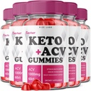 rize labs - Pro Fast Keto+ACV Gummis für Fortgeschrittene Gewichtsverlust, Alle natürlichen Keto Plus Apfel Apfel Apfel Apfelegar 1000mg Ergänzung, hilft bei der Verringerung von Bauchfett, für extra Stärke (300 Gummi)