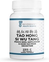 2313C Tao Hong Si Wu/Peach Seed, Safflower & Dang GUI Four Decoction 100 Kapseln/Kapsel (2 Flaschen)