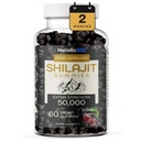 Shilajit Gummies für Männer Frauen Pure Himalayian Extra Strenght 50.000 Harz für Stoffwechsel Unterstützung Ashwagandha Sibirische Chaga | 2 Monate Versorgung Vegan Keto Freundliche Kirsche 60 Gummis