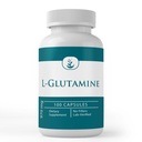 Reine Original Zutaten L-Glutamin Natürlich Sourced Amino Acid, Non-GMO & Gluten-Free (100 Kapseln)