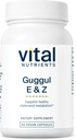 Vital Nährstoffe Guggul E & Z | Vegan Guggul Supplement | Cholesterin Ergänzung für gesunde LDL und Triglycerid Levels | Gluten, Dairy, Soy Free | Non-GMO | 60 Kapseln