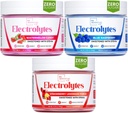 Mein Abenteuer zu passen Refreshing Hydration Elektrolyte Pulver mit Zero Sugar, Bundle, Blue Raspberry & Watermelon Candy & Erdbeeren-Lämonade Aromen