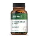GAIA HERBS PRO Fermented Beet & Maca - Healthy Energy & Circulation Support Supplement* - Kidney Health Supplement mit Rüben- und Karottenwurzel - Vegan, Glutenfrei, Sojafrei - 60 Kapseln (30 Portionen)