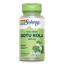SOLARAY Gotu Kola 450mg - Centella Asiatica Kräuter-Ergänzungen - Gotu Kola Kapseln hergestellt mit ganzer Luft für leistungsstarke Wellness-Unterstützung - Vegan, Non-GMO, Lab Verified, 60-Day Garantie, 100 Servierungen
