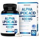 Alpha Lipoic Acid 600mg pro Portion 60 Kapseln - Potent Antioxidans für Neuropathie und Herz-Kreislauf-Gesundheit (ALA Supplement) - Third Party Tested, Non-GMO, Gluten Free, Vegan & USA Made
