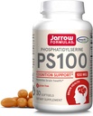 Jarrow Formulas PS100 Phosphatidylserine 100 mg, Nahrungsergänzung für Gehirngesundheit und Kognitionsunterstützung, 30 Softgels, 10-30 Tage Versorgung