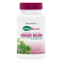 Natures Plus Kräuter-Aktive Ginkgo Biloba, Extended Release - 120 mg, 60 Vegan Tabletten - Vegetarisch, Glutenfrei - 60 Servierungen