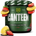 REDCON1 Canteen Hydration + Elektrolyte, Erdbeer-Lemonade - Elektrolyt-Getränk-Pulver mit B-Vitamine + Mineralstoffe zur Gewinnung - Kokoswasser-Pulver & Hyaluronsäure für Hydration (30 Portionen)
