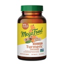 MegaFood Ganzkörper Turmeric Curcumin Supplement - Kurkuma Supplement mit schwarzem Pfeffer & Vitamin C - 475 mg Curcuminoide pro Servierung - Antioxidans & Immununterstützung - Vegan - 120 Tabletten, 60 Servietten